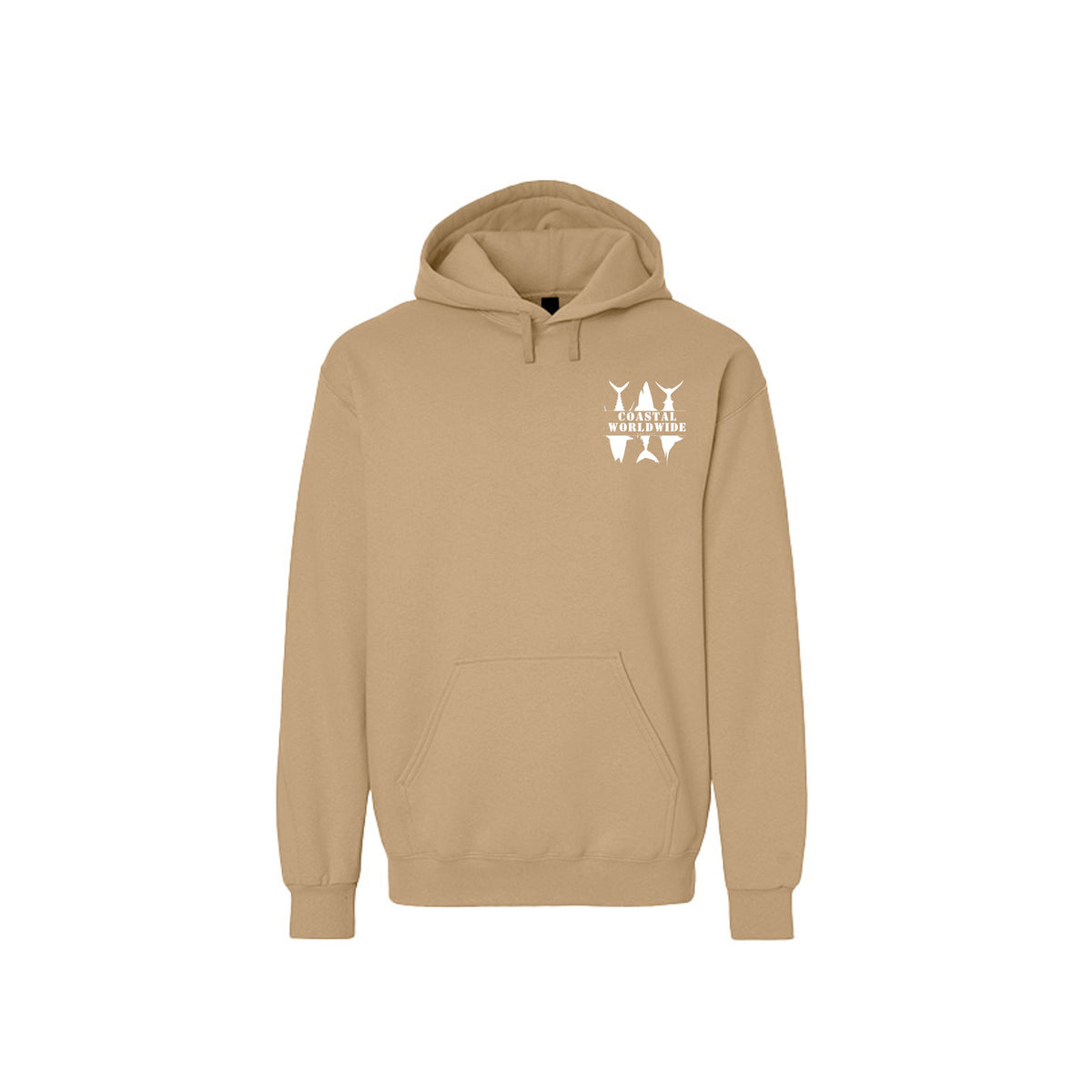 Offshore Series Heavyweight Hoodie (White Ink)