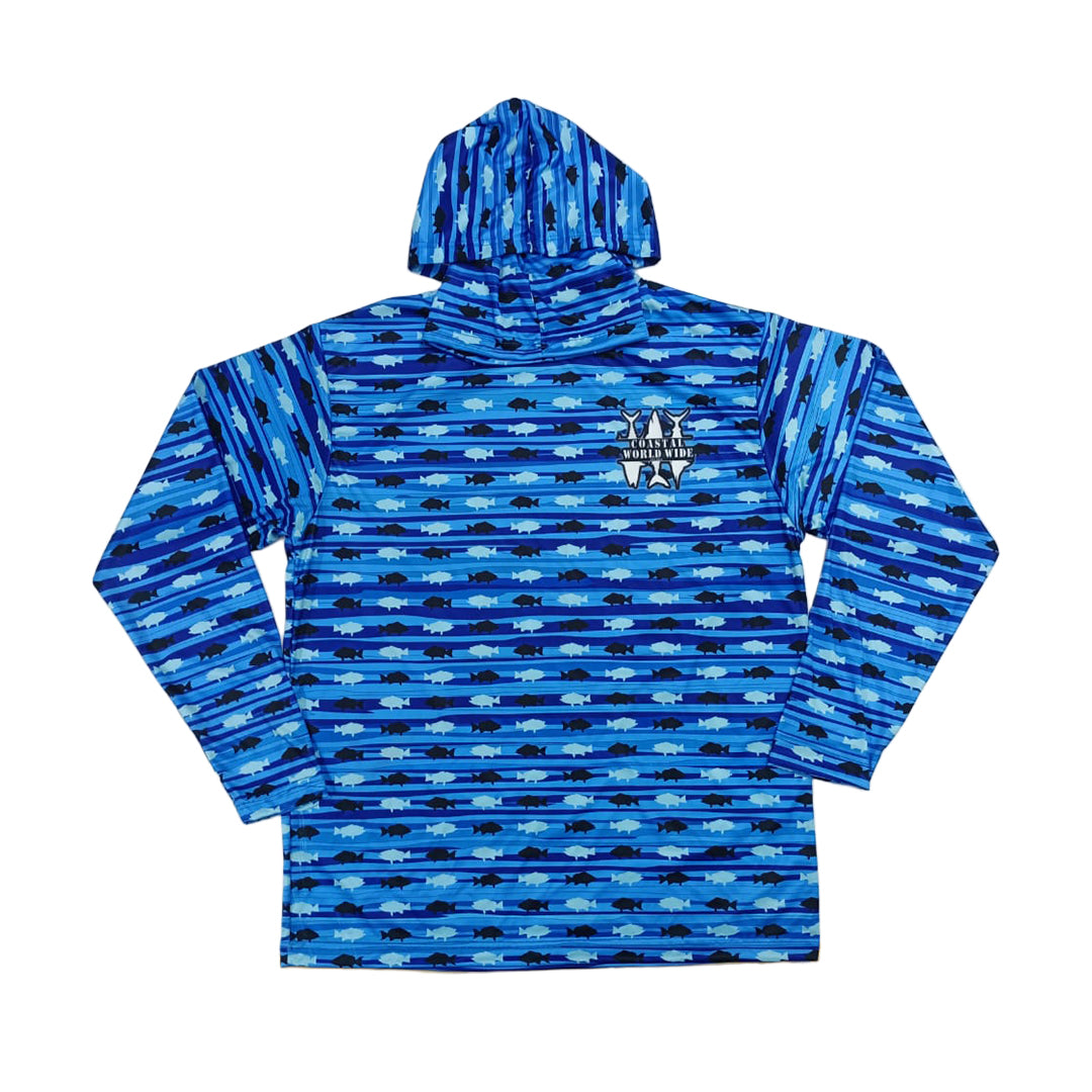 *LIMITED* Grouper/ Snapper Performance Hooded Fishing Shirt