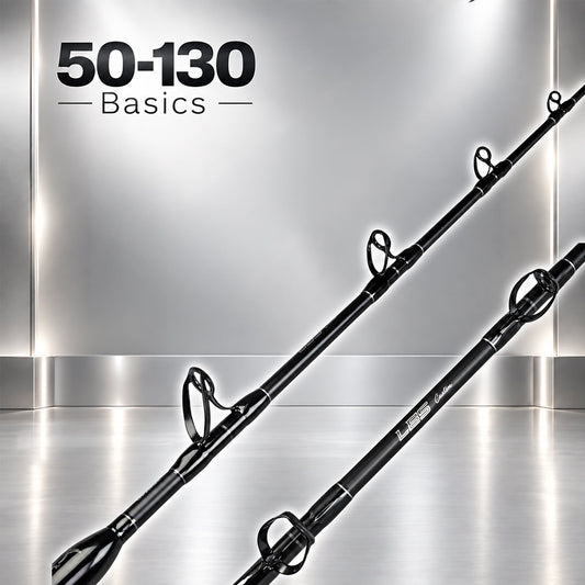 Okuma LBS Shark Series Basic 50–130 — land-based shark fishing rod by Okuma