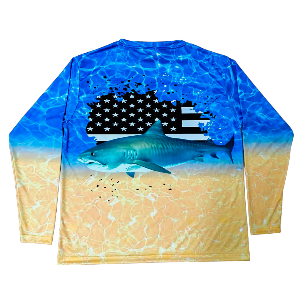 *LIMITED* Shark Fishing Performance Shirt