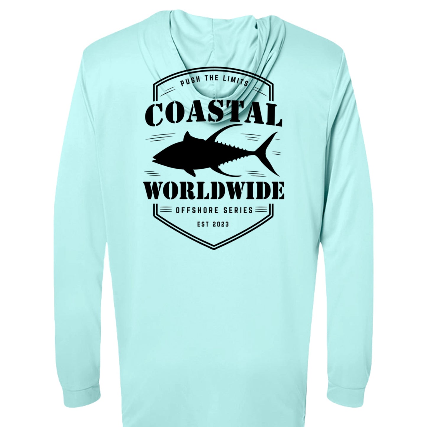 Tuna Series Fishing Performance Hooded (Black Ink)