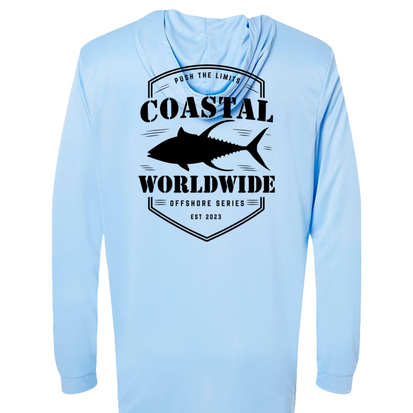 Tuna Series Fishing Performance Hooded (Black Ink)