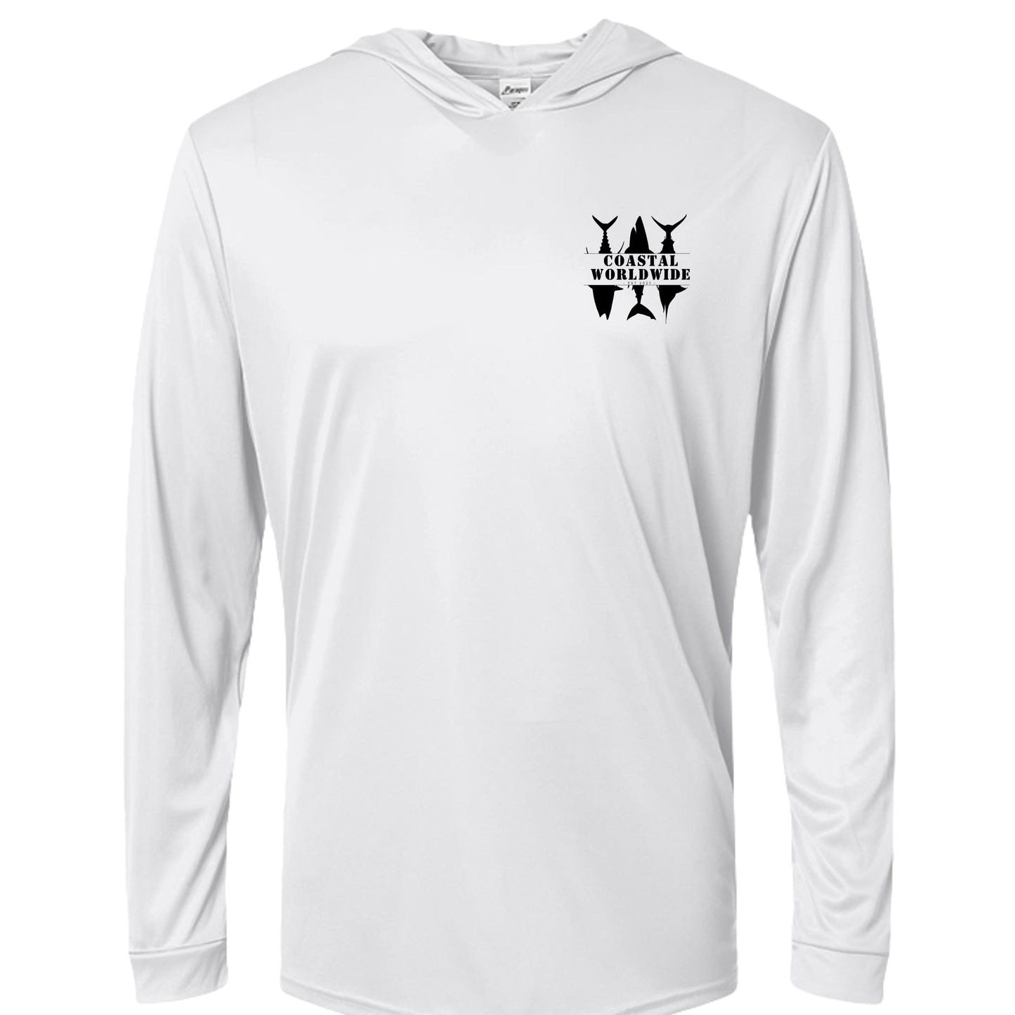 Shark Series Fishing Performance Hooded (Black Ink)
