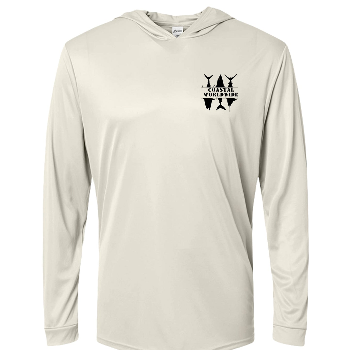 Shark Series Fishing Performance Hooded (Black Ink)