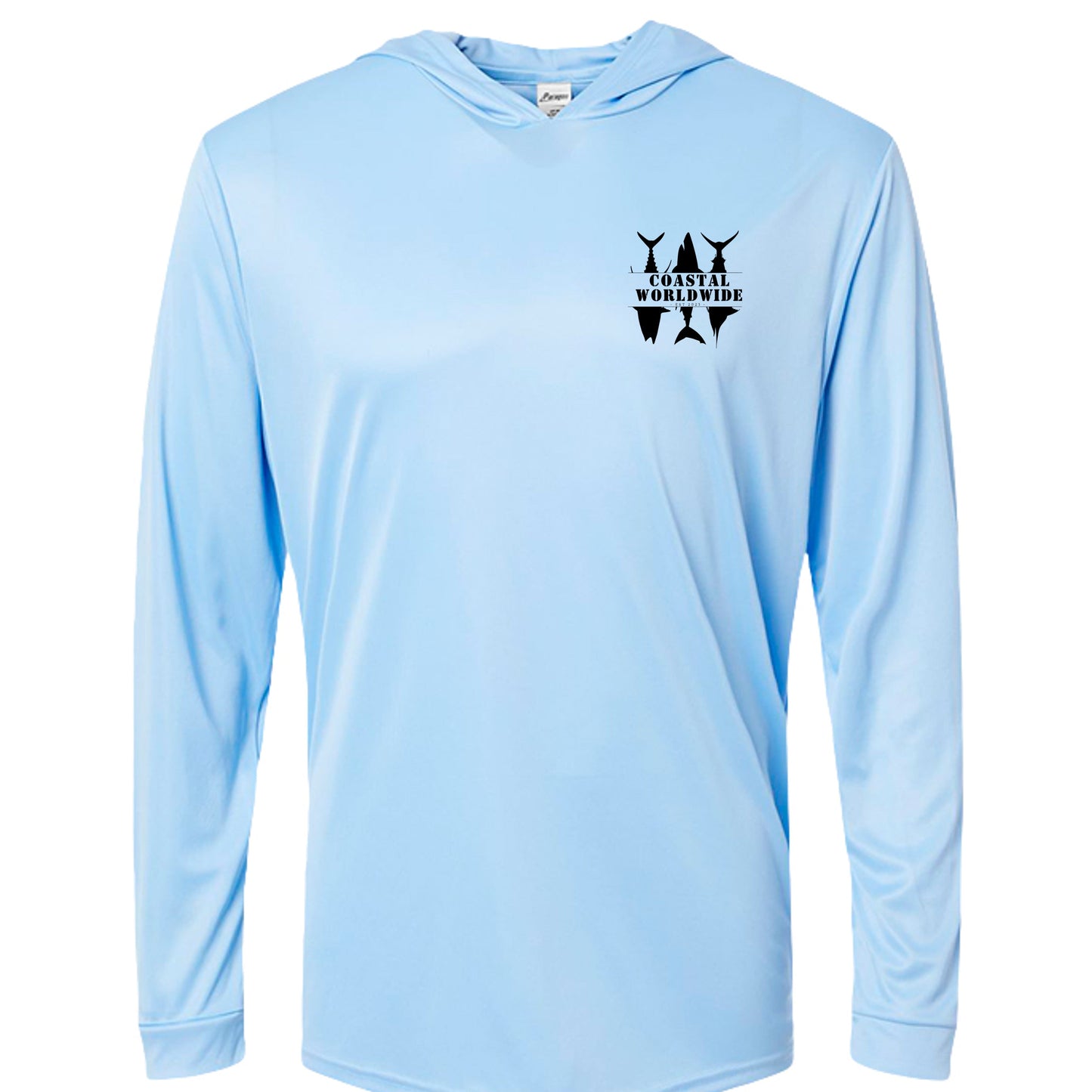 Shark Series Fishing Performance Hooded (Black Ink)