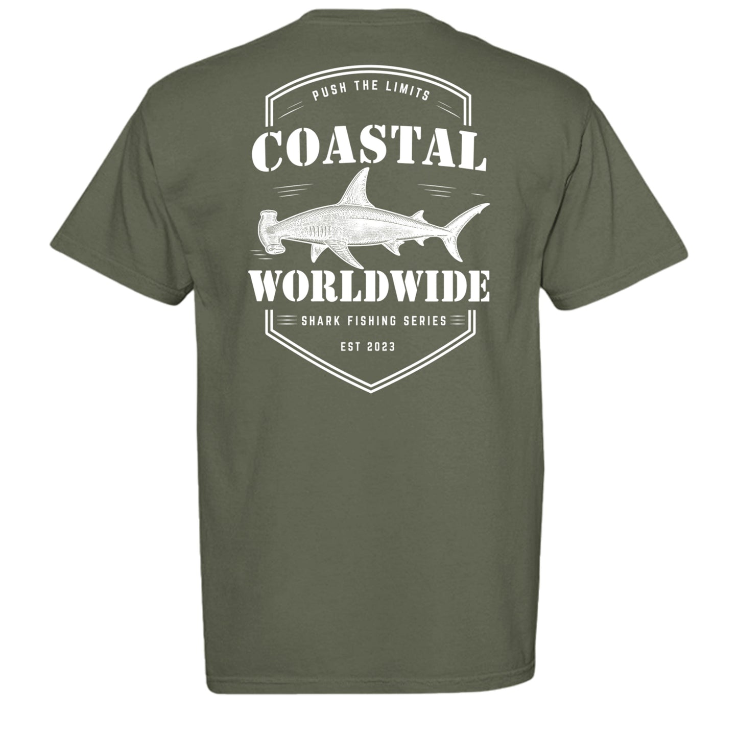 Shark Series Comfort T-Shirt (White Ink)