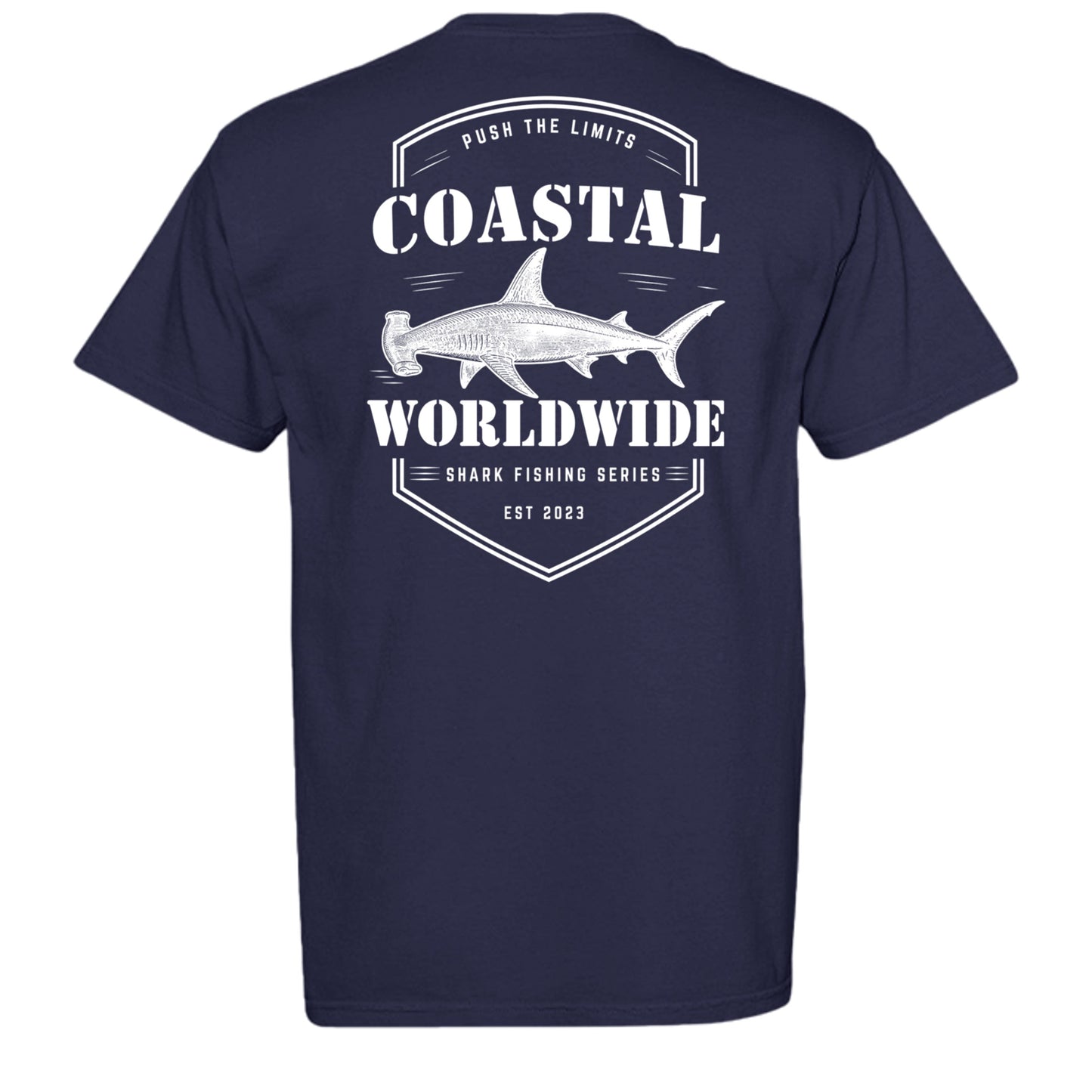Shark Series Comfort T-Shirt (White Ink)