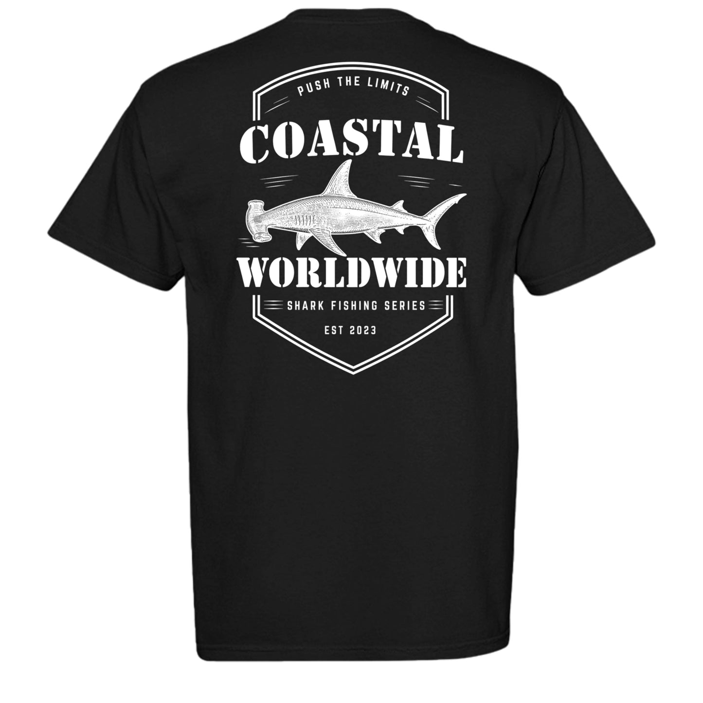 Shark Series Comfort T-Shirt (White Ink)
