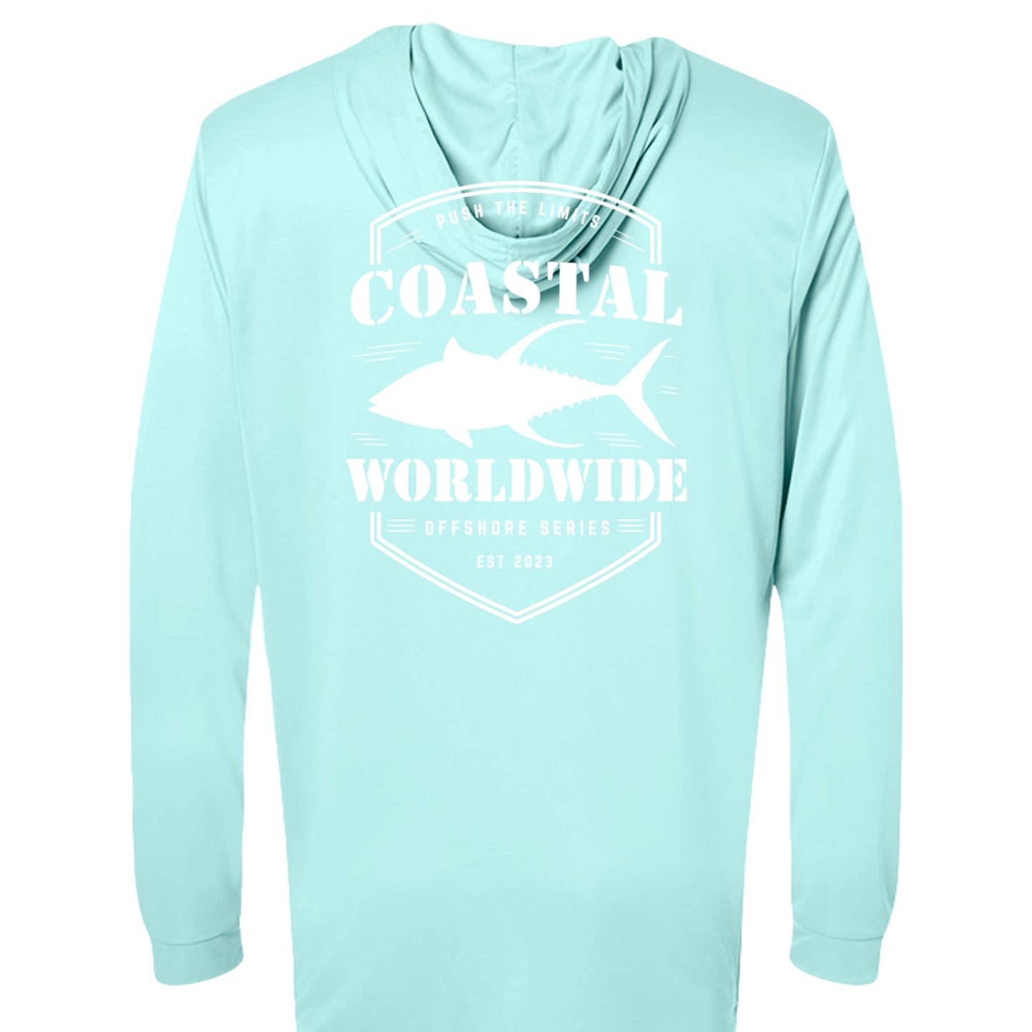 Tuna Series Fishing Performance Hooded (White Ink)