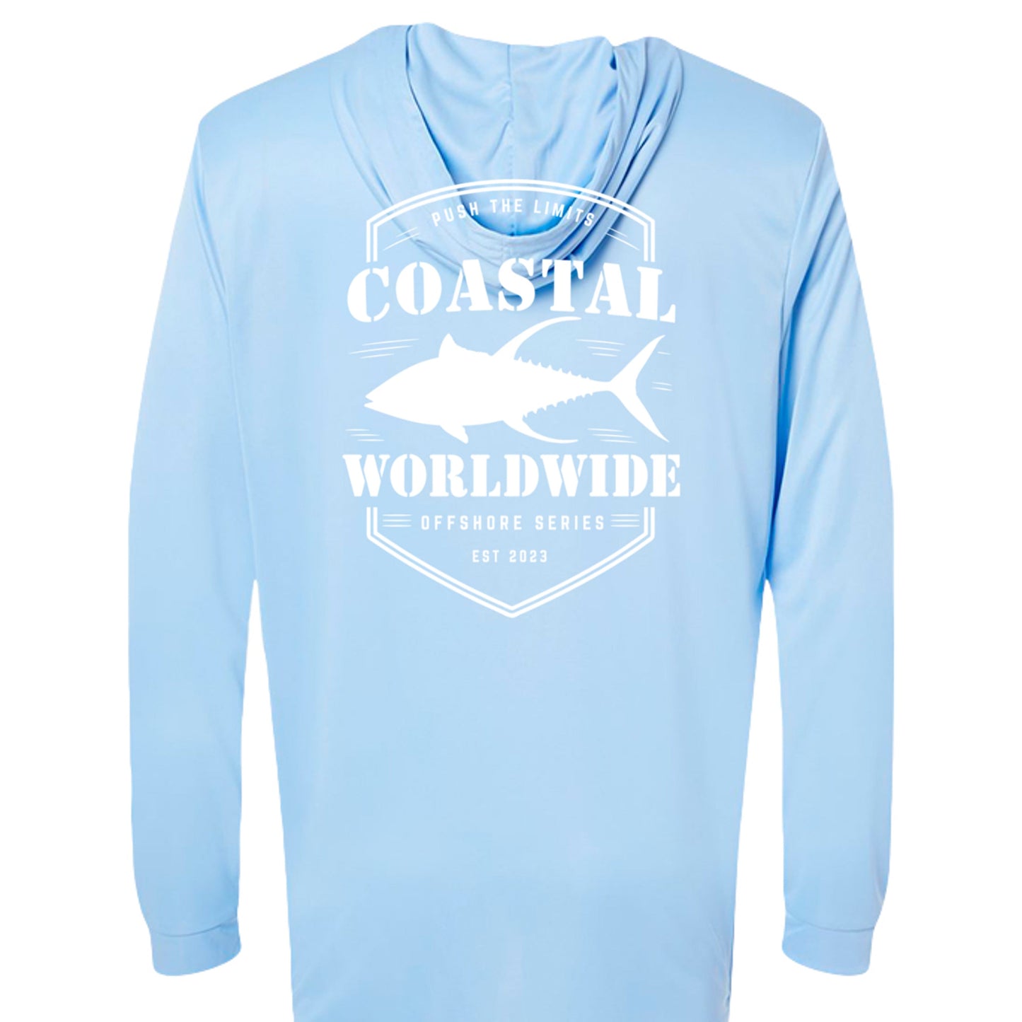 Tuna Series Fishing Performance Hooded (White Ink)