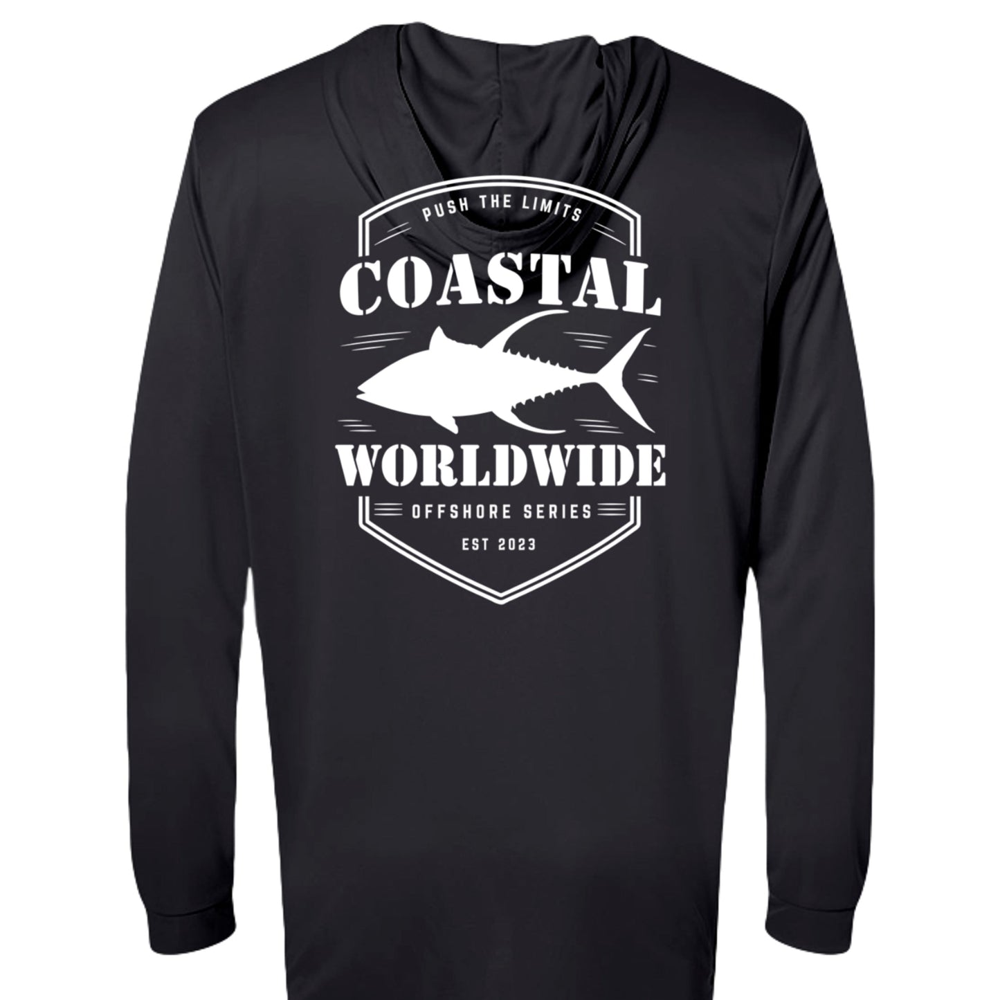 Tuna Series Fishing Performance Hooded (White Ink)