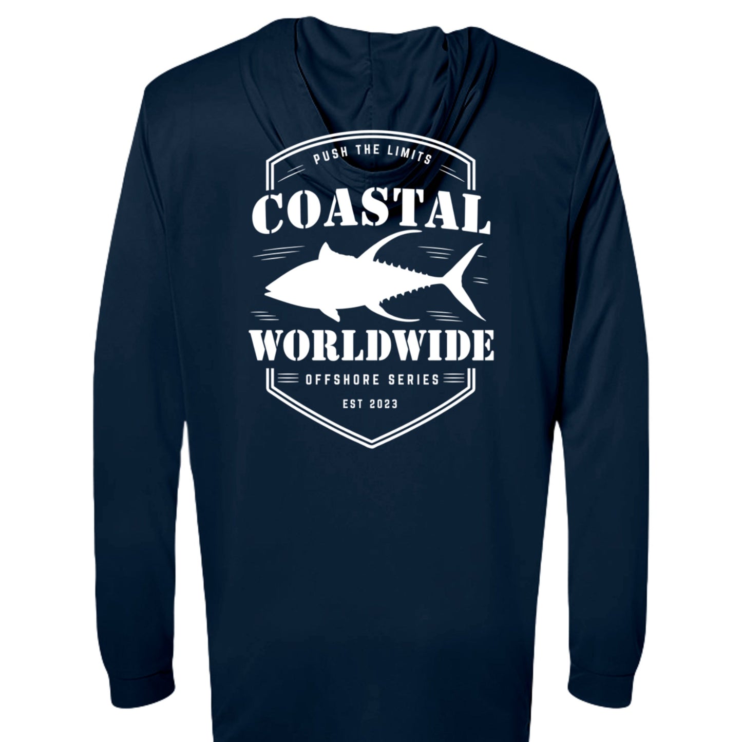 Tuna Series Fishing Performance Hooded (White Ink)
