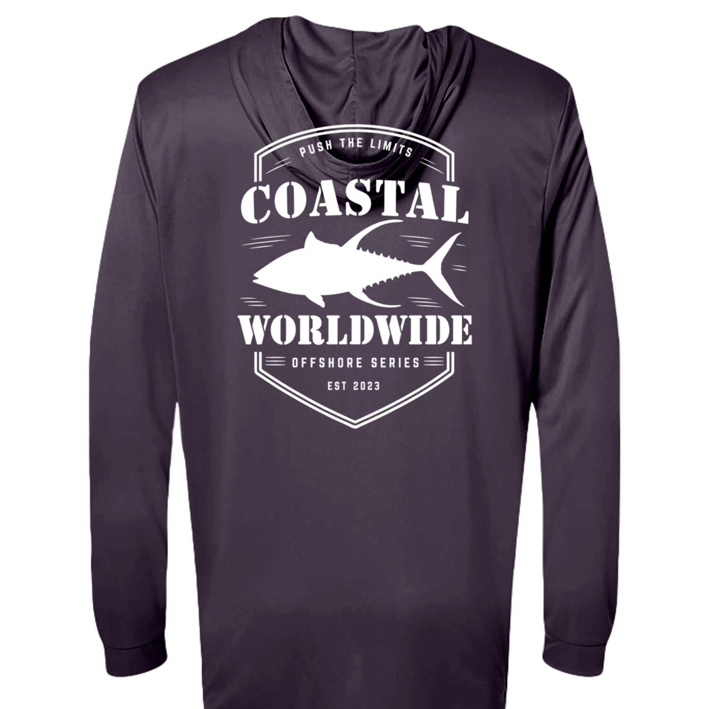 Tuna Series Fishing Performance Hooded (White Ink)