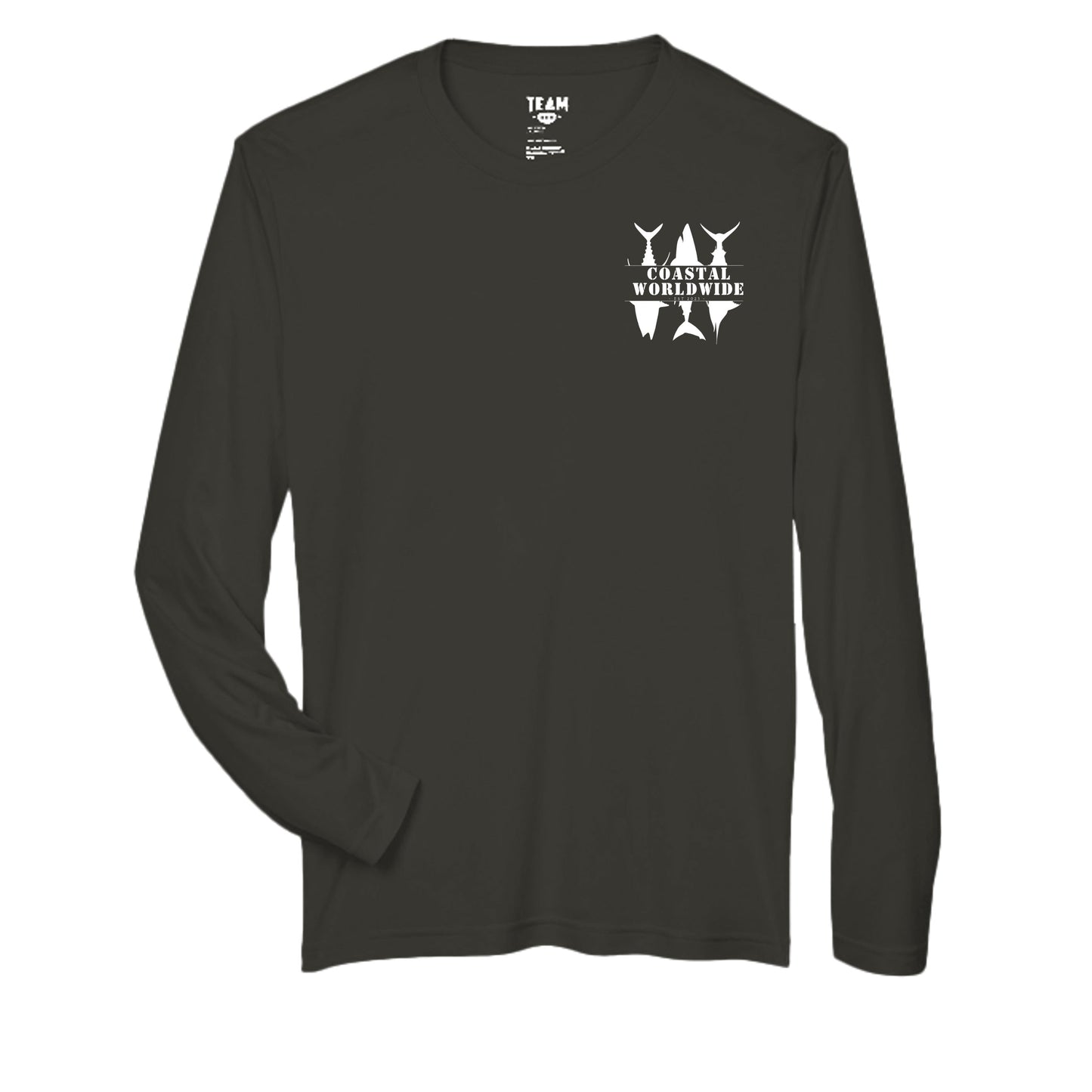 Youth Tuna Series Performance Fishing (White Ink)