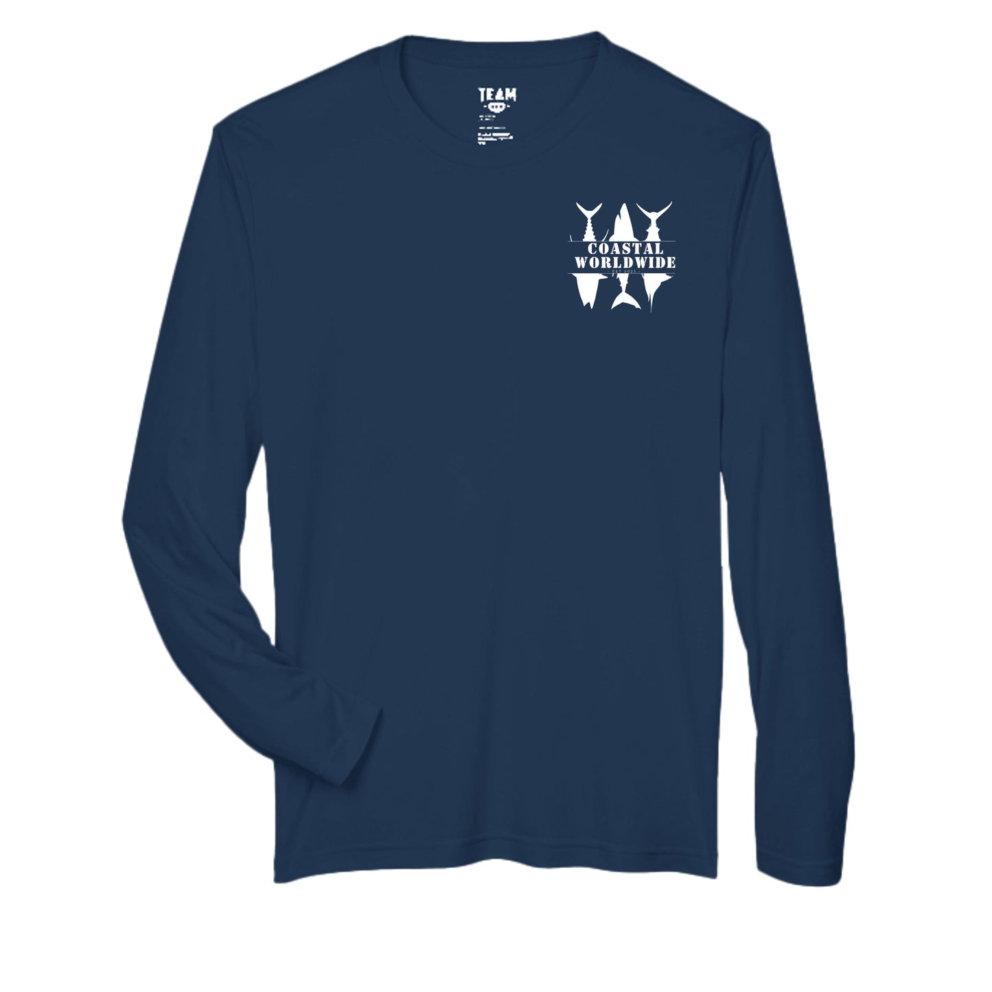 Youth Tuna Series Performance Fishing (White Ink)