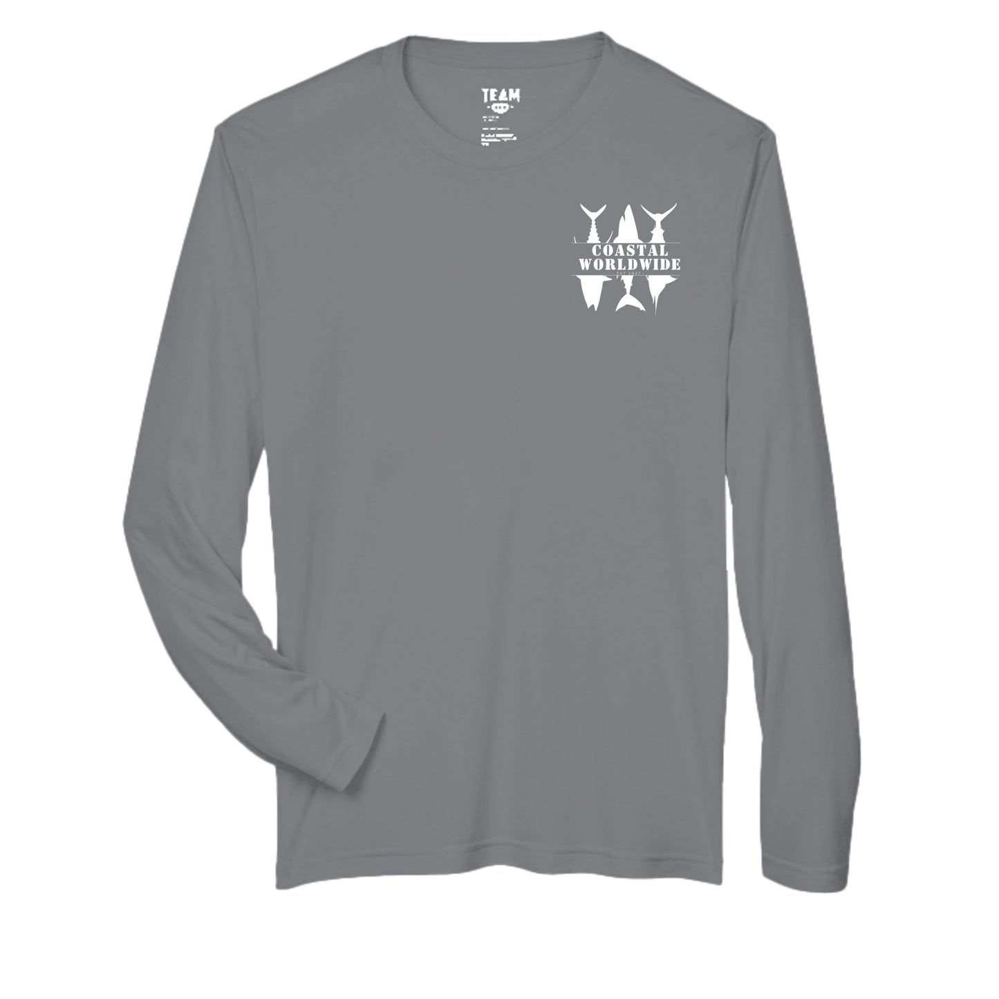 Youth Tuna Series Performance Fishing (White Ink)