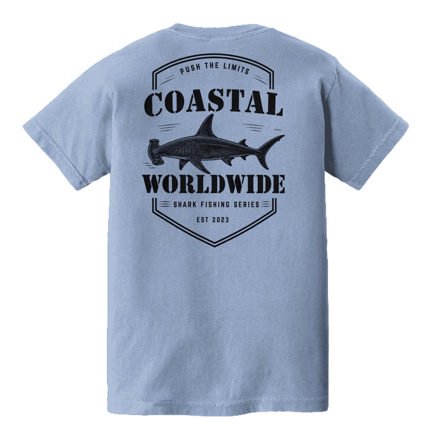 Youth Shark Series Comfort T-Shirt (Black Ink)
