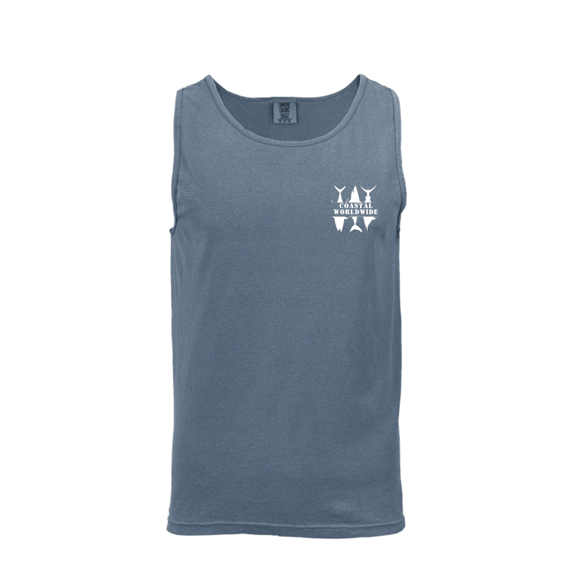 CWW Series Comfort Tank in Blue Jean, front view