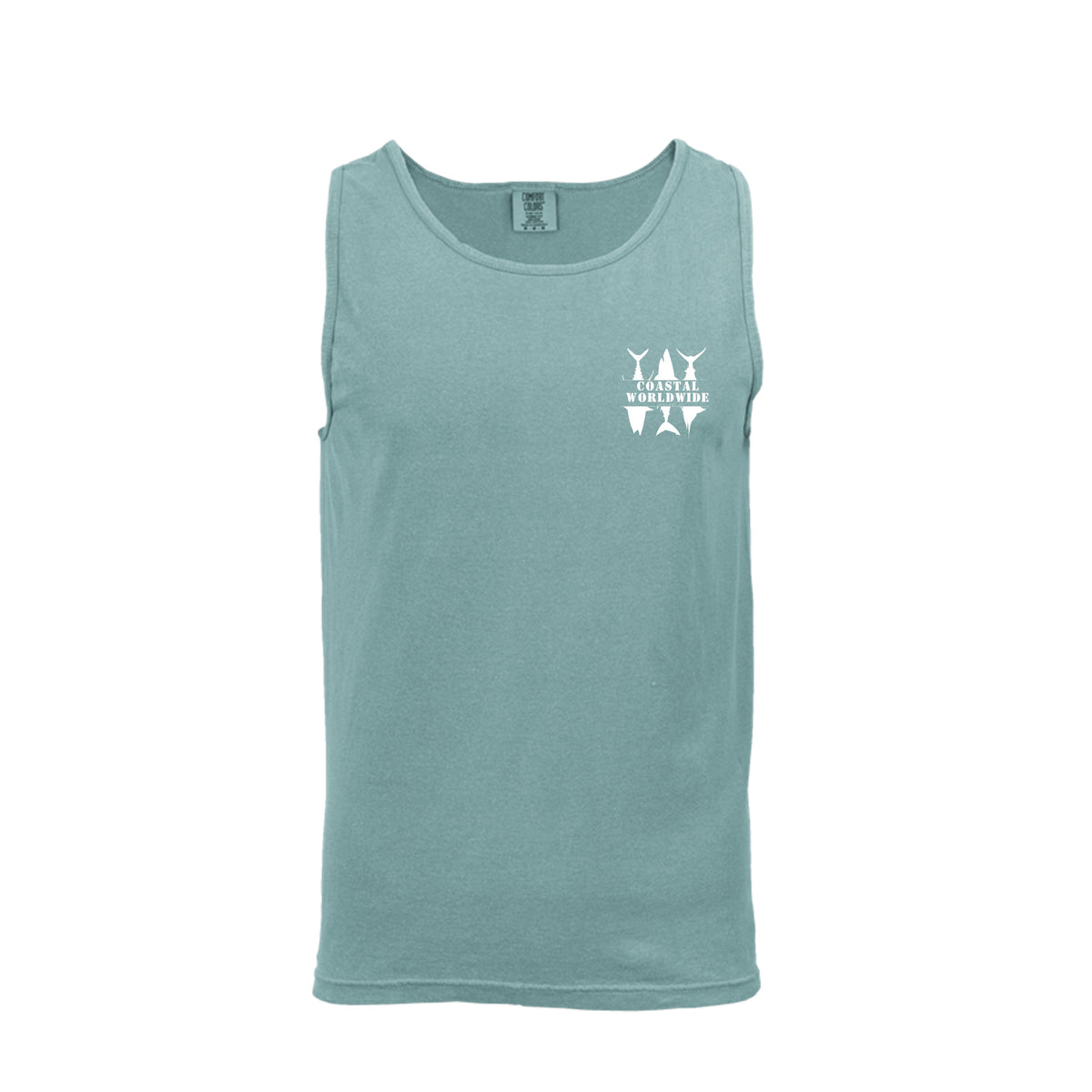 CWW Series Comfort Tank in Seafoam, front view