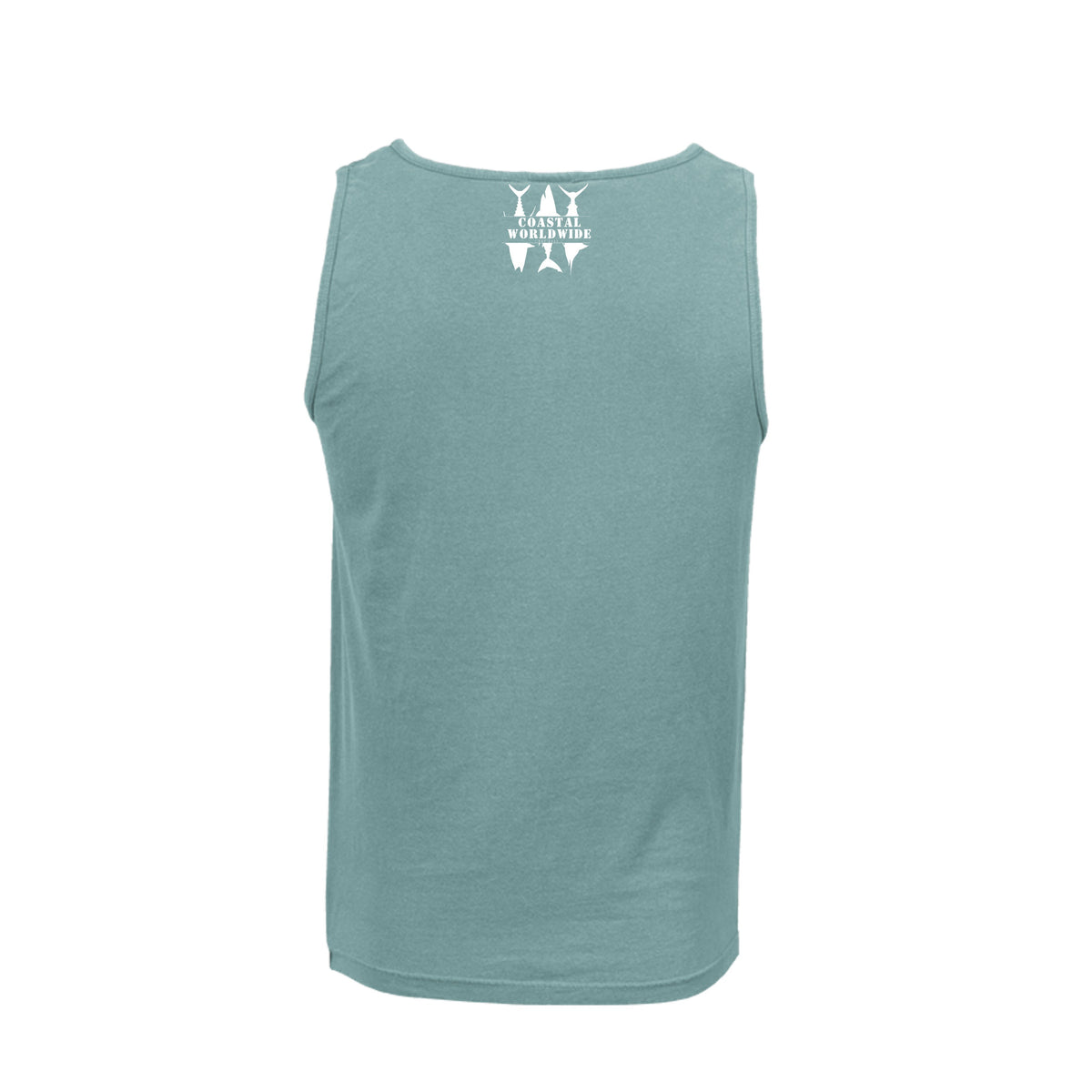 CWW Series Comfort Tank in Seafoam, back view