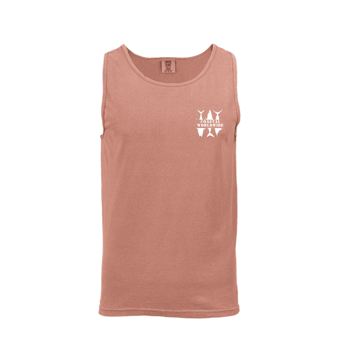 CWW Series Comfort Tank in Terracotta, front view