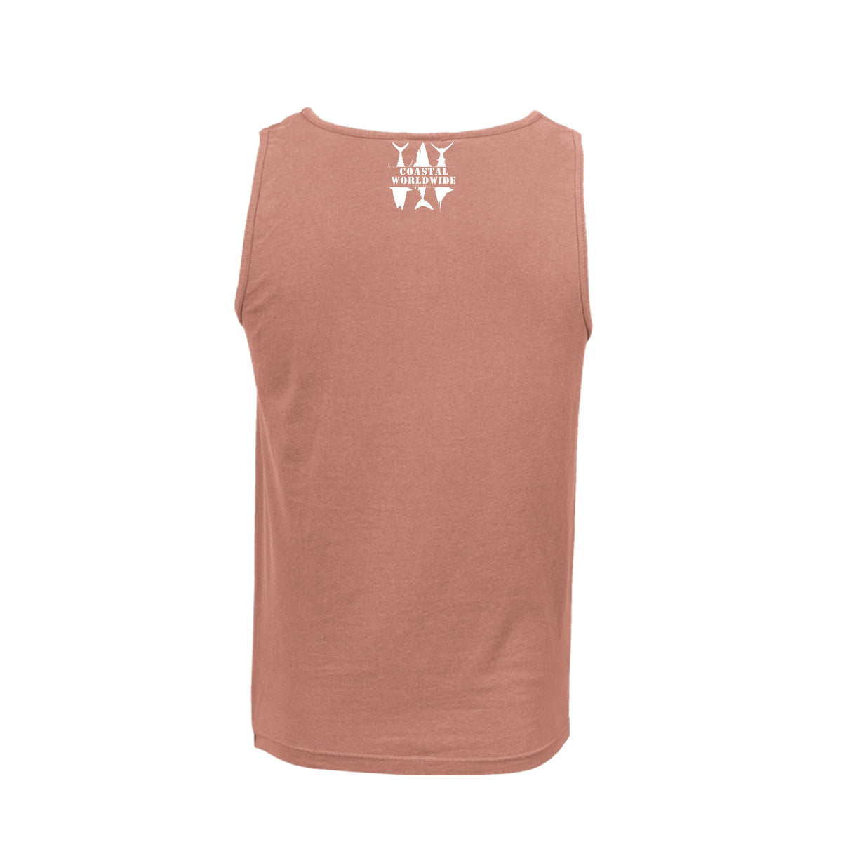 CWW Series Comfort Tank in Terracotta, back view