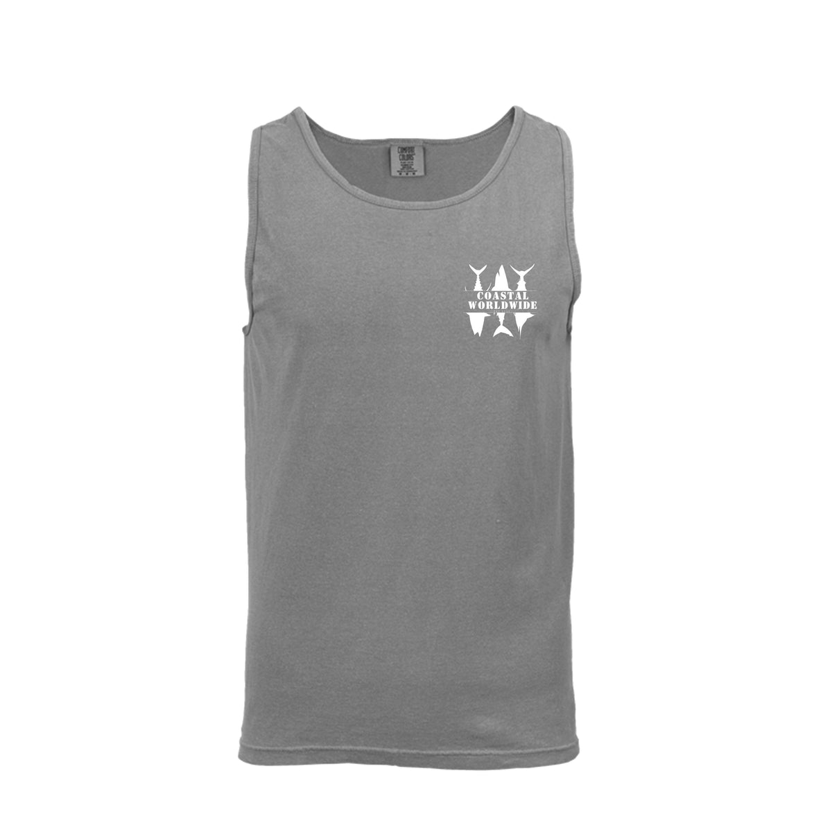 Shark Series Comfort Tank in Grey, front view