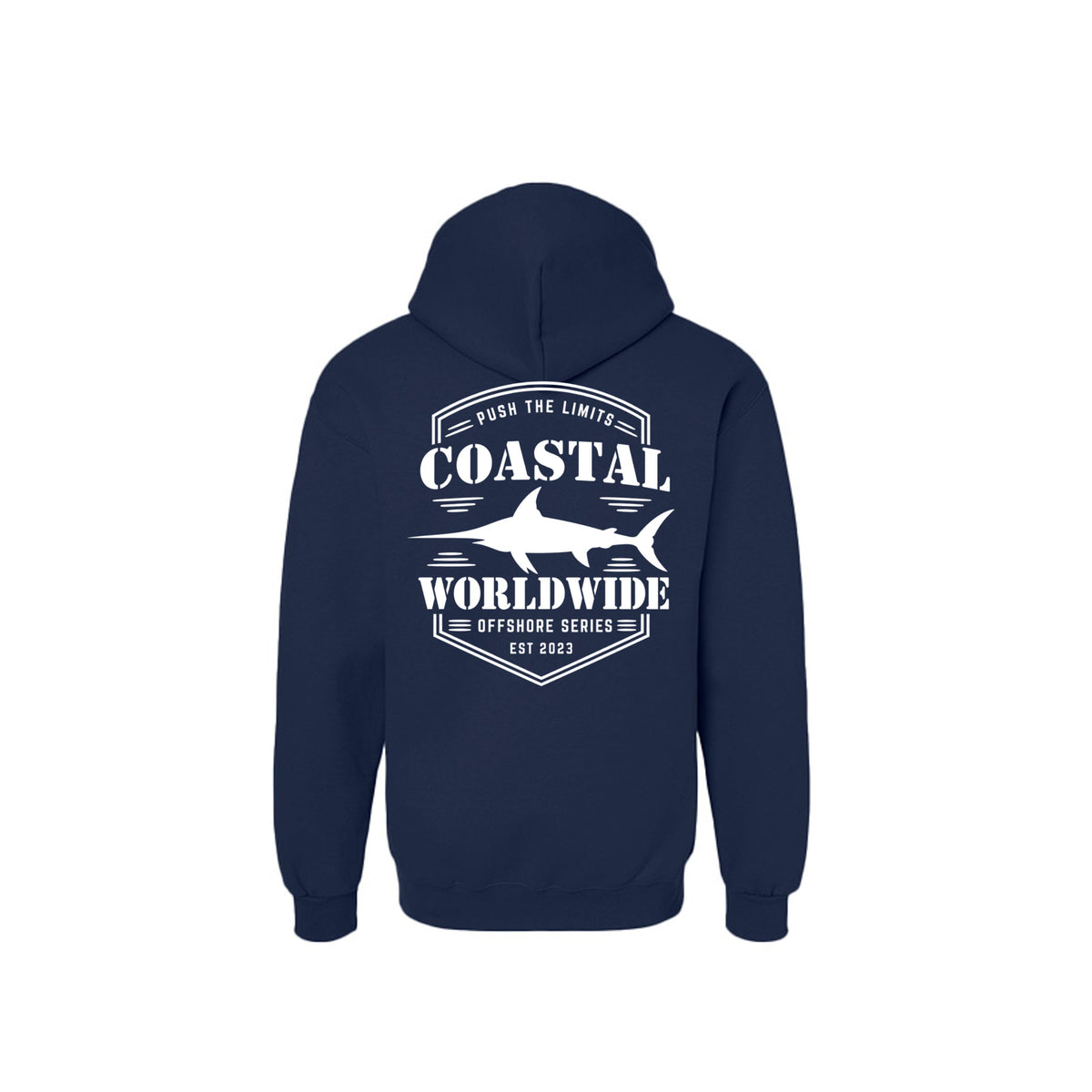 Offshore Series Heavyweight Hoodie (White Ink)