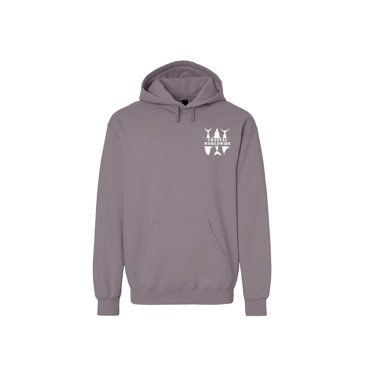 Offshore Series Heavyweight Hoodie (White Ink)