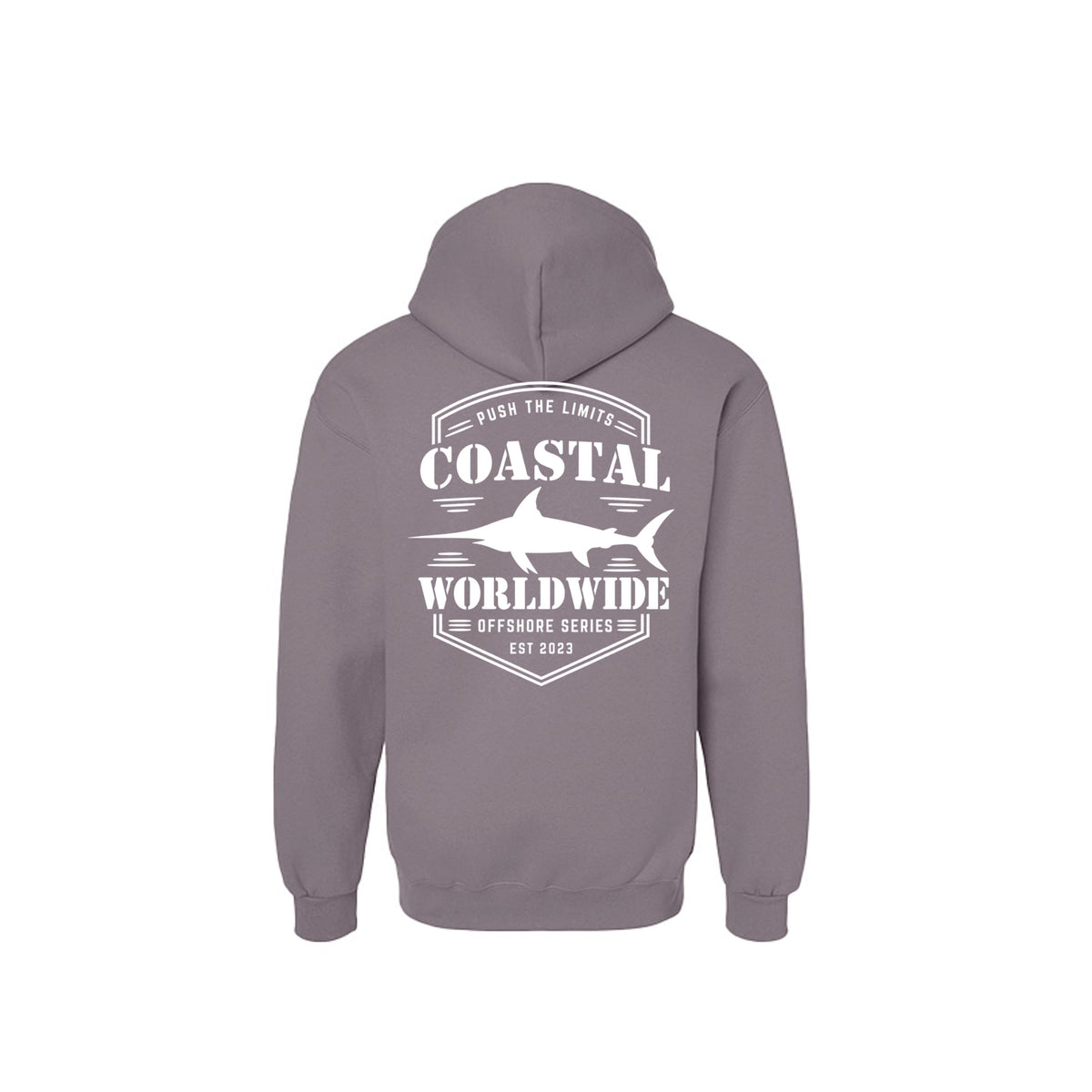 Offshore Series Heavyweight Hoodie (White Ink)