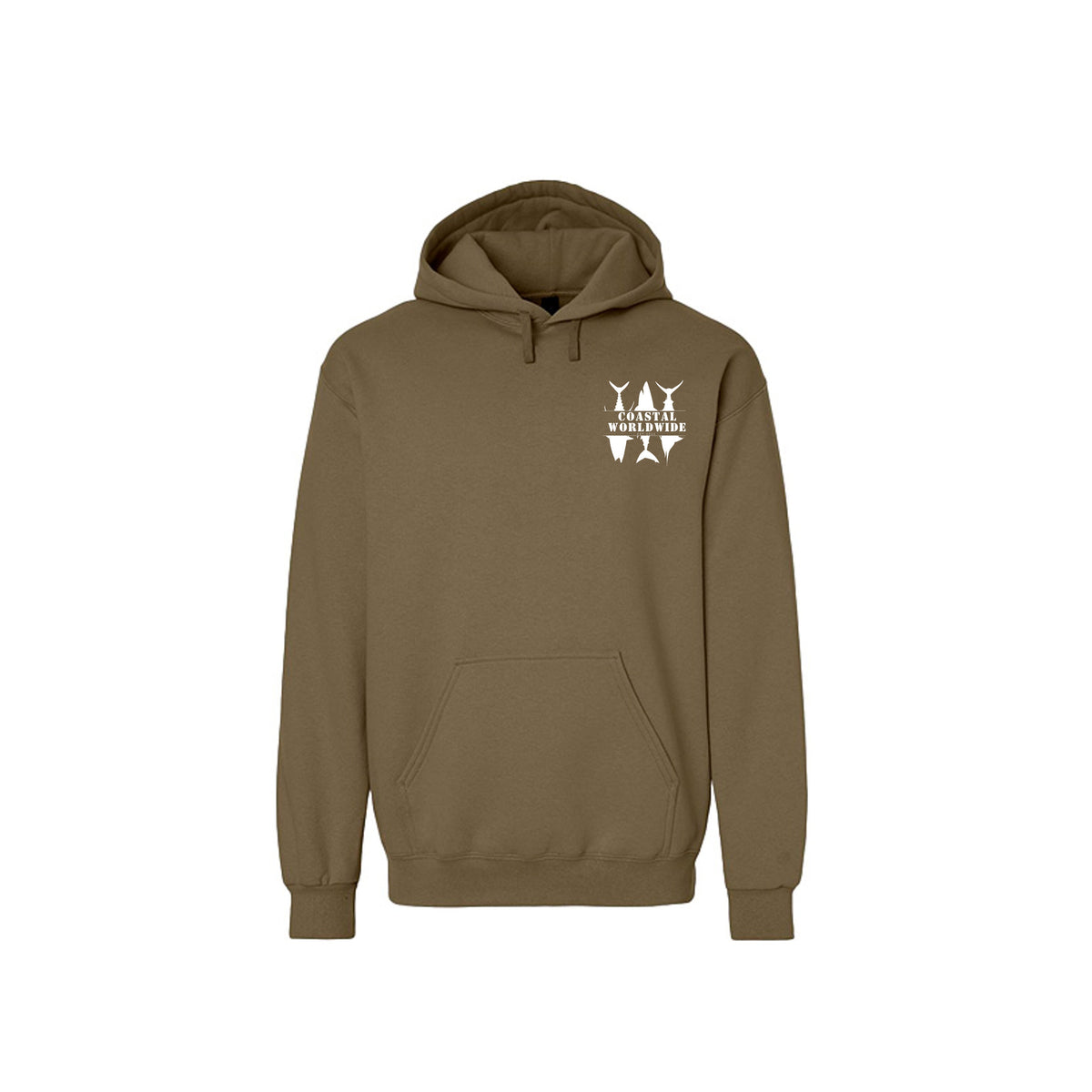 Offshore Series Heavyweight Hoodie (White Ink)