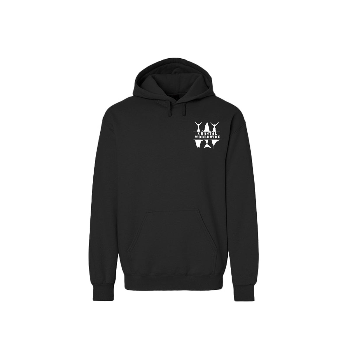 Offshore Series Heavyweight Hoodie (White Ink)
