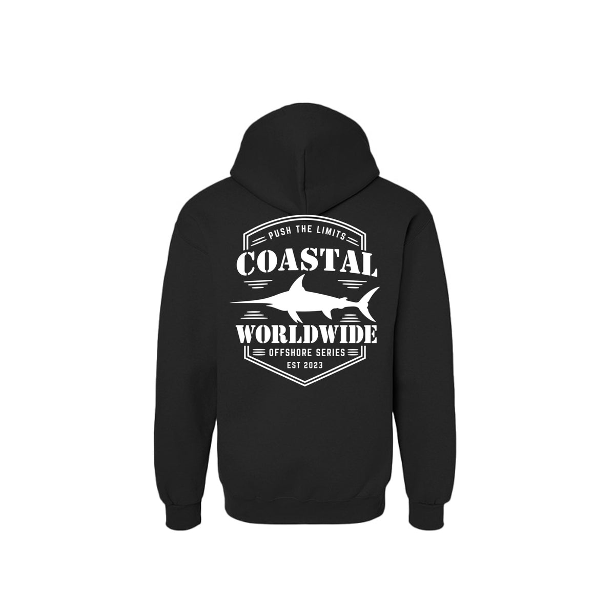 Offshore Series Heavyweight Hoodie (White Ink)