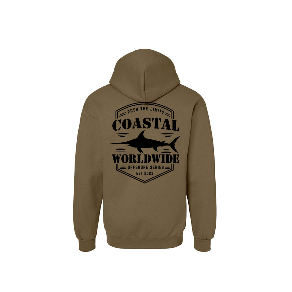 Offshore Series Heavyweight Hoodie (Black Ink)